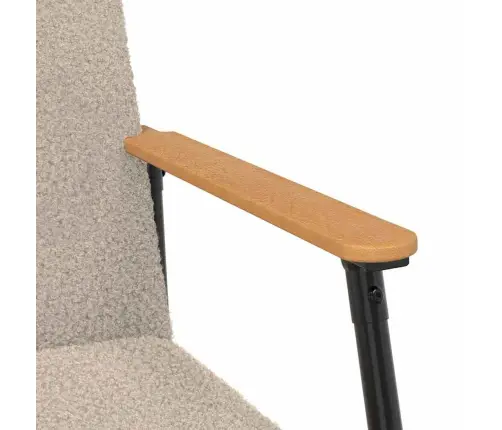 Krėslas Šviesiai Pilka 59 X 75 X 78 Cm