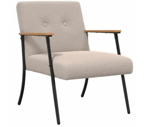 Krėslas Šviesiai Pilka 59 X 75 X 78 Cm