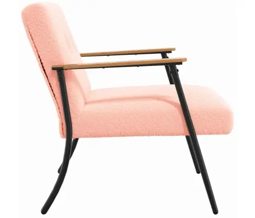 Atpūtas Krēsls Rozā 59 X 75 X 78 Cm Vidaxl