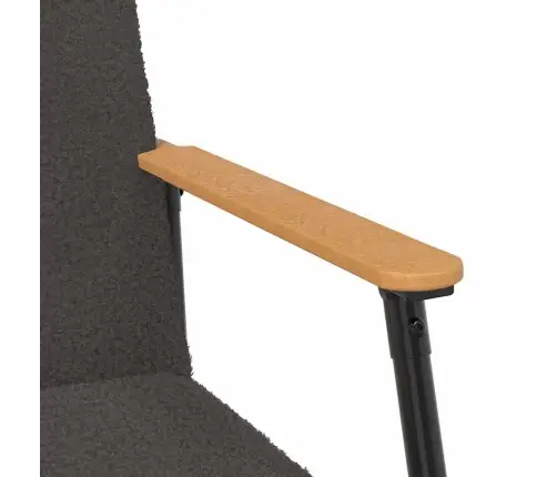 Atpūtas Krēsls Tumši Pelēks 59 X 75 X 78 Cm Vidaxl