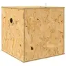 Terārijs Brūna 40 X 40 X 40 Cm Osb Vidaxl