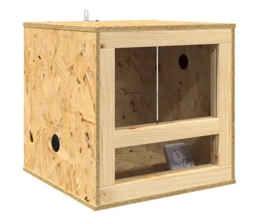 Terārijs Brūna 40 X 40 X 40 Cm Osb Vidaxl