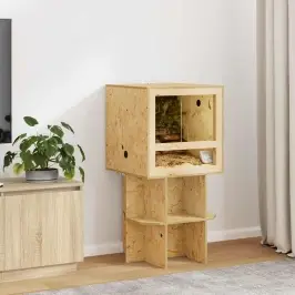 Terrarium Pruun 50 X 50 X 50 Cm Osb