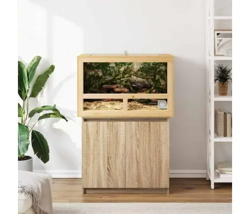 Terārijs Brūna 50 X 80 X 50 Cm Osb Vidaxl