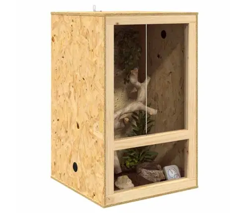 Terārijs Brūna 50 X 50 X 80 Cm Osb Vidaxl