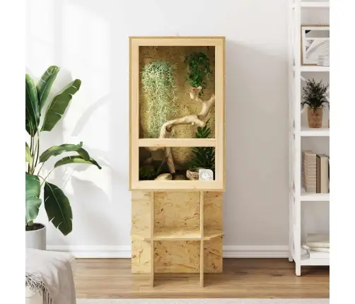 Terārijs Brūna 50 X 50 X 80 Cm Osb Vidaxl