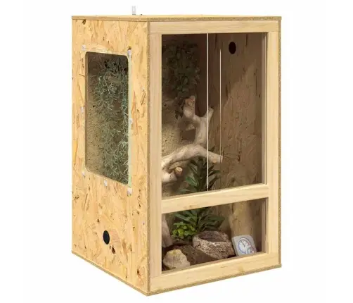 Terārijs Brūna 50 X 50 X 80 Cm Osb Vidaxl