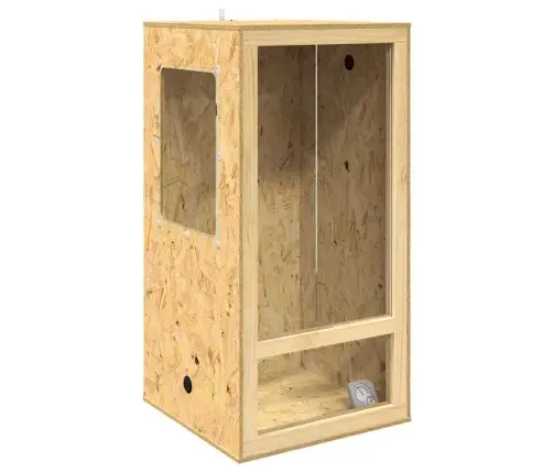 Terārijs Brūna 50 X 50 X 100 Cm Osb Vidaxl