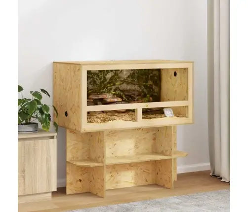 Terariumo Bazė Ruda 100 X 50 X 50 Cm Osb