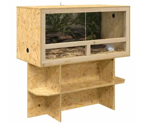 Terariumo Bazė Ruda 100 X 50 X 50 Cm Osb