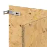 Terrārija Pamats Brūna 80 X 50 X 50 Cm Osb Vidaxl