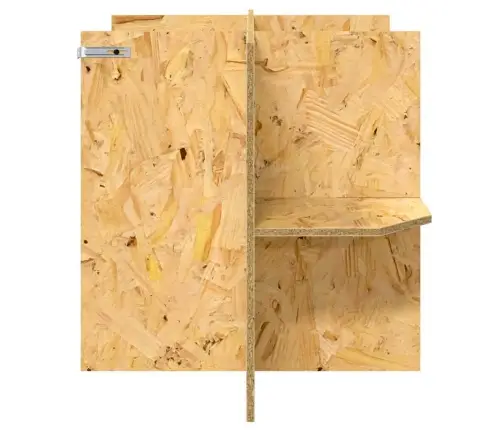 Terrārija Pamats Brūna 80 X 50 X 50 Cm Osb Vidaxl