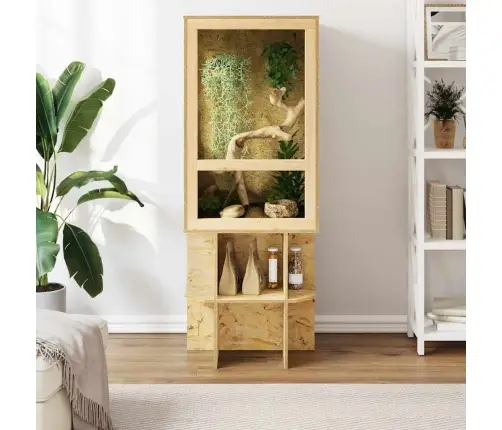 Terariumo Bazė Ruda 50 X 50 X 50 Cm Osb