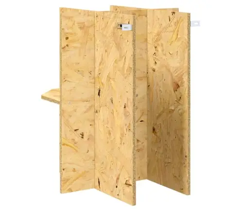 Terrārija Pamats Ar Plauktu Brūna 40 X 40 X 50 Cm Osb Vidaxl
