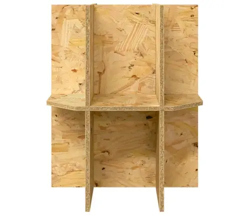 Terrārija Pamats Ar Plauktu Brūna 40 X 40 X 50 Cm Osb Vidaxl