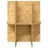 Terrārija Pamats Ar Plauktu Brūna 40 X 40 X 50 Cm Osb Vidaxl