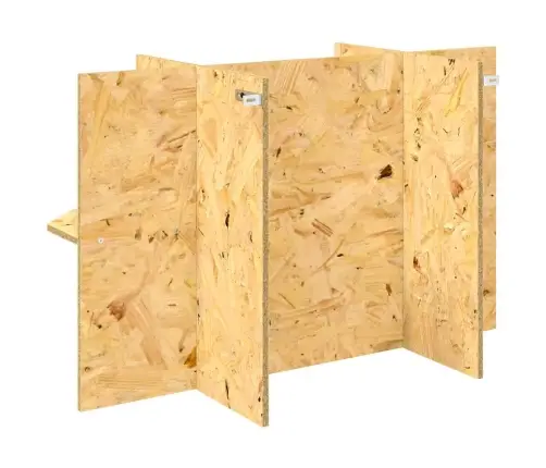 Terrariumi Alus Riiuliga Pruun 80 X 40 X 50 Cm Osb