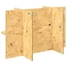 Terrariumi Alus Riiuliga Pruun 80 X 40 X 50 Cm Osb