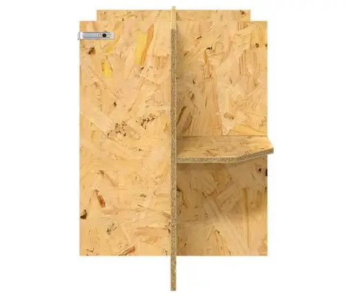 Terrariumi Alus Riiuliga Pruun 80 X 40 X 50 Cm Osb