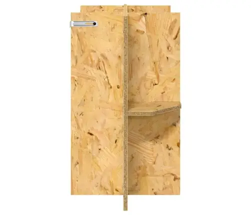 Terariumo Bazė Su Lentyna Ruda 60 X 30 X 50 Cm Osb