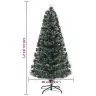 Mākslīgā Ziemassvētku Eglīte Zaļa 120 Cm Pvc Vidaxl