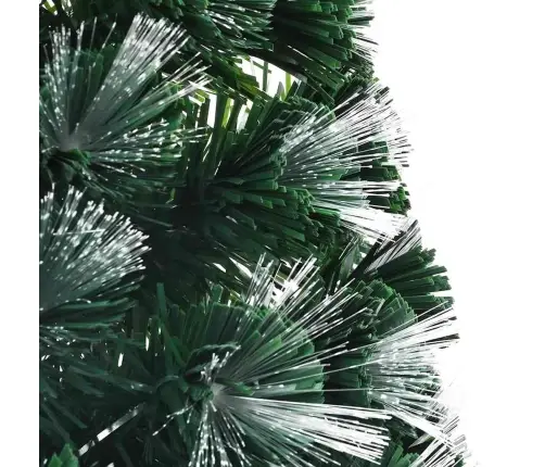 Tehisjõulupuu Dekoratiivse Nöörgadega Roheline 150 Cm Pvc