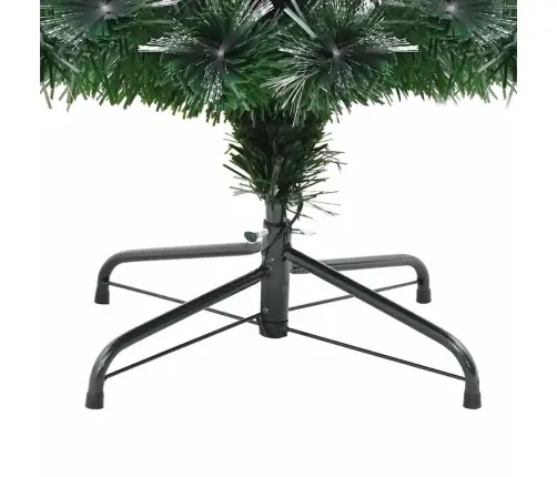 Tehisjõulupuu Dekoratiivse Nöörgadega Roheline 150 Cm Pvc