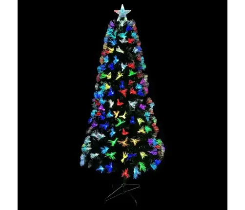 Tehisjõulupuu Dekoratiivse Nöörgadega Roheline 210 Cm Pvc