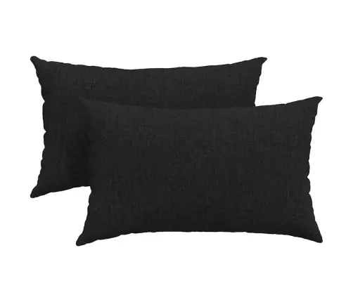 Dīvāna Spilveni Melna Vidaxl