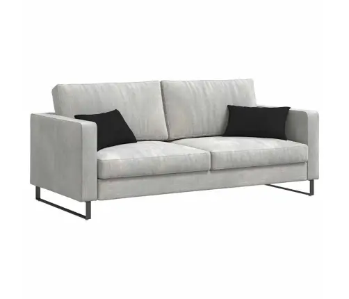 Dīvāna Spilveni Melna Vidaxl