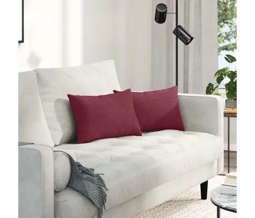 Diivanipadjad 2 Pcs Veinpunane 50 X 30 Cm Kangas