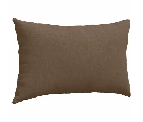 Sofa Pagalvės 2 Pcs Ruda 50 X 30 Cm Audinys