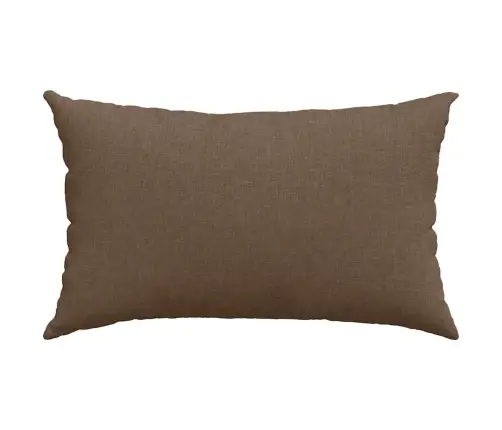 Sofa Pagalvės 2 Pcs Ruda 50 X 30 Cm Audinys