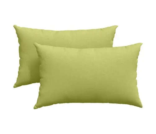 Diivanipadjad 2 Pcs Hele Roheline 50 X 30 Cm Kangas