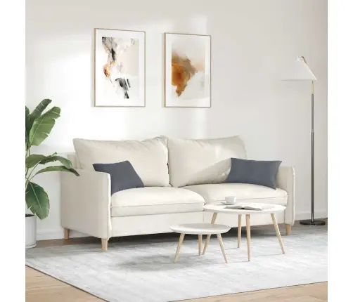 Sofa Pagalvės 2 Pcs Tamsiai Pilka 50 X 30 Cm Kordūrinis Audinys