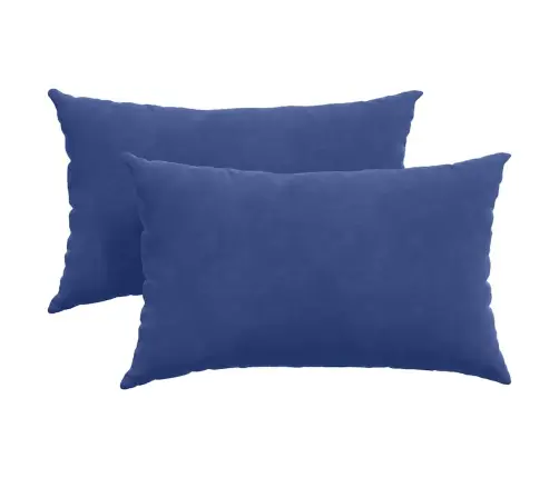 Sofa Pagalvės 2 Pcs Policijos Mėlyna 50 X 30 Cm