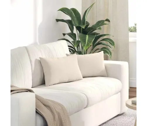 Dīvāna Spilveni Bēša Vidaxl