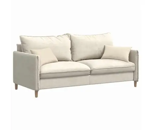 Dīvāna Spilveni Bēša Vidaxl