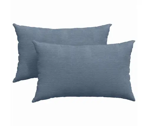 Diivanipadjad 2 Pcs Sinine 50 X 30 Cm Korter Kangas