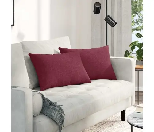 Diivanipadjad 2 Pcs Veinpunane 60 X 40 Cm Kangas