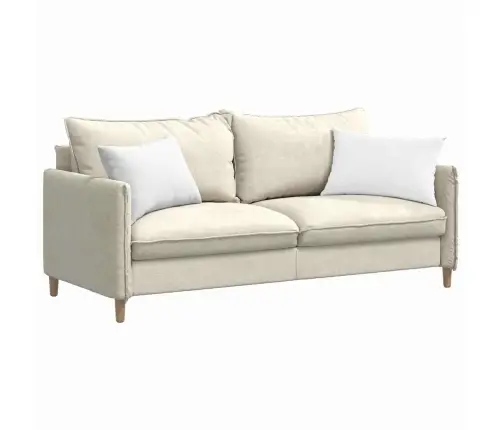 Diivanipadjad 2 Pcs Valge 60 X 40 Cm Kangas