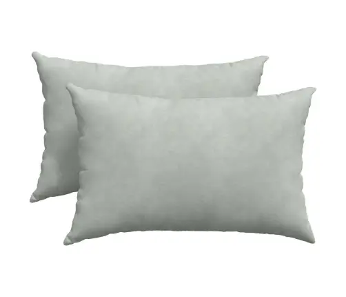 Diivanipadjad 2 Pcs Helehall 60 X 40 Cm Korter Kangas