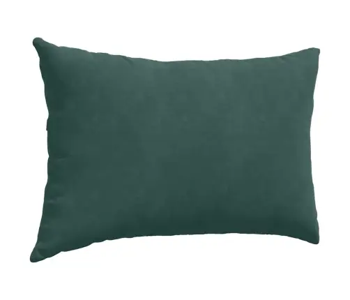 Dīvāna Spilveni 2 Pcs Tumši Zaļa 60 X 40 Cm Korduroja Audums Vidaxl