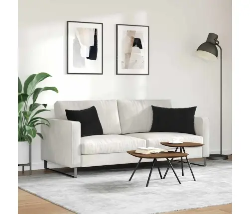 Diivanipadjad 2 Pcs Must 60 X 40 Cm Korter Kangas