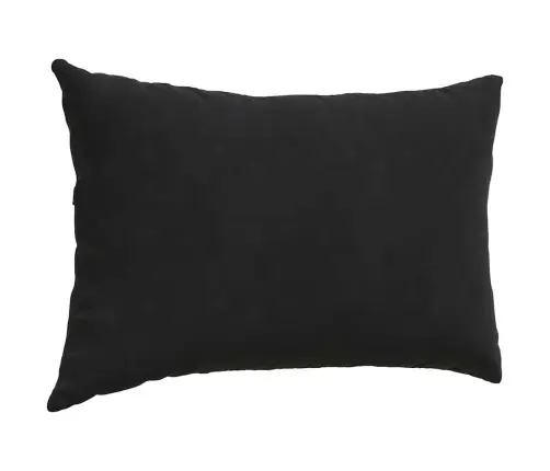 Diivanipadjad 2 Pcs Must 60 X 40 Cm Korter Kangas