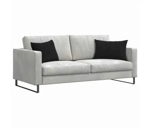 Diivanipadjad 2 Pcs Must 60 X 40 Cm Korter Kangas