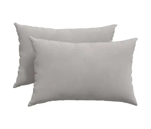 Diivanipadjad 2 Pcs Helehall 60 X 40 Cm Kangas