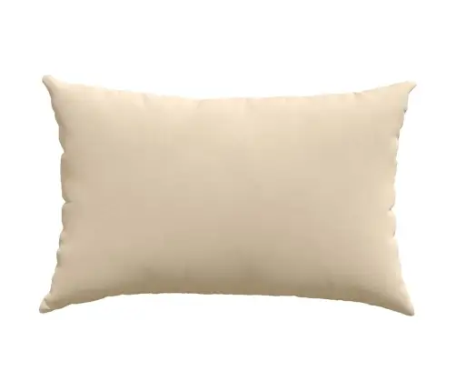 Diivanipadjad 2 Pcs Cream 60 X 40 Cm Kangas