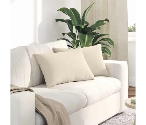 Dīvāna Spilveni Bēša Vidaxl