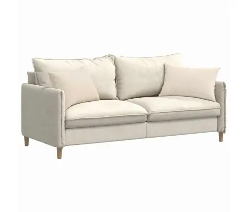 Dīvāna Spilveni Bēša Vidaxl